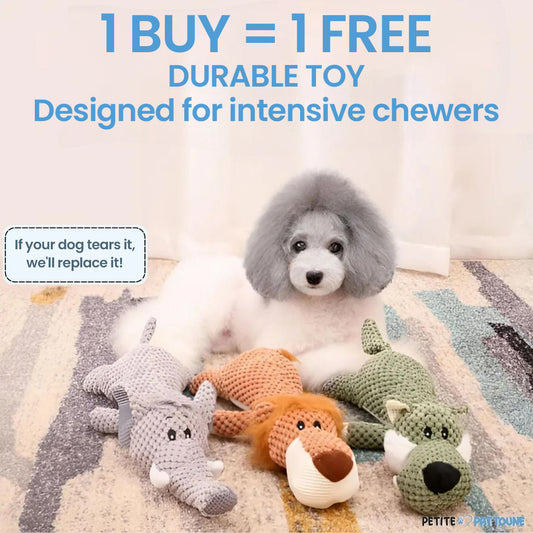 Plush indestructible for dogs